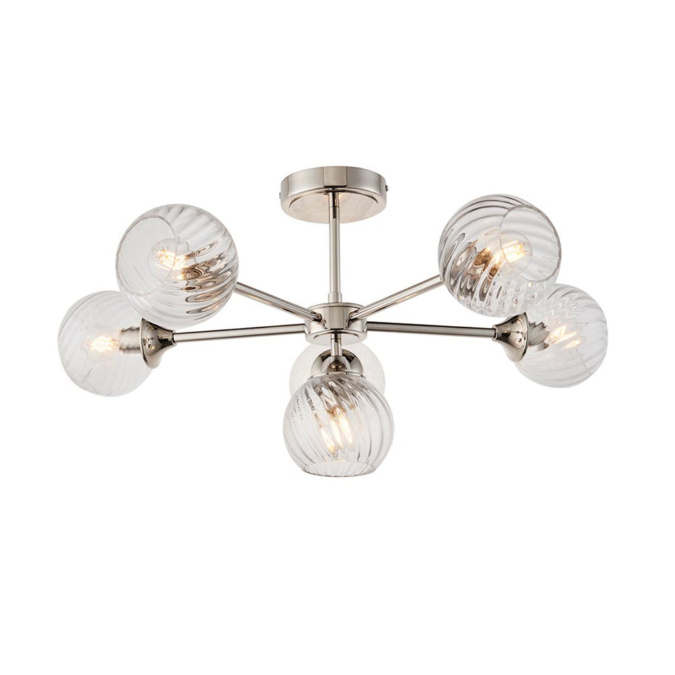 Joyful 6lt Semi Flush Light