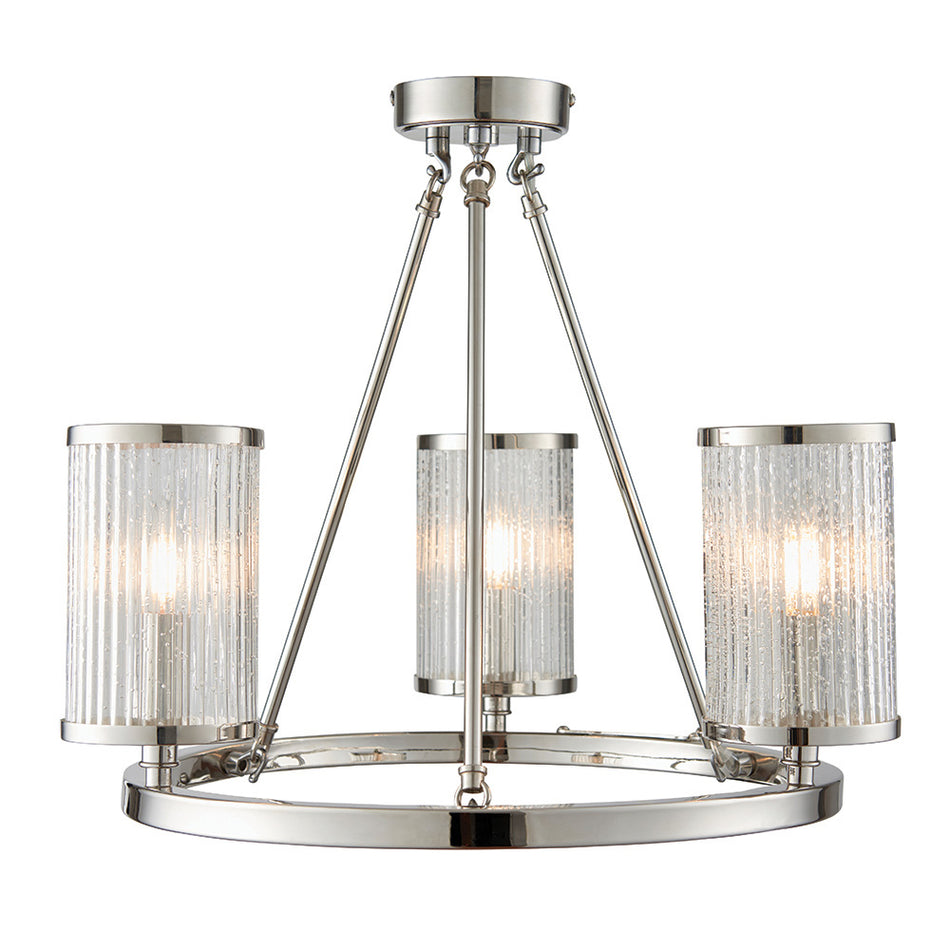 Eastern 3lt Semi Flush Light