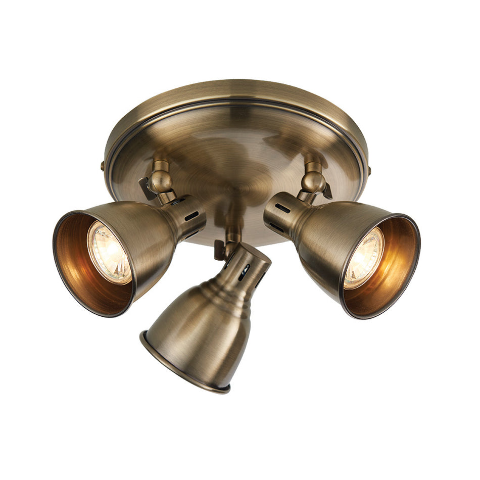 Town 3lt Round Spotlight Light