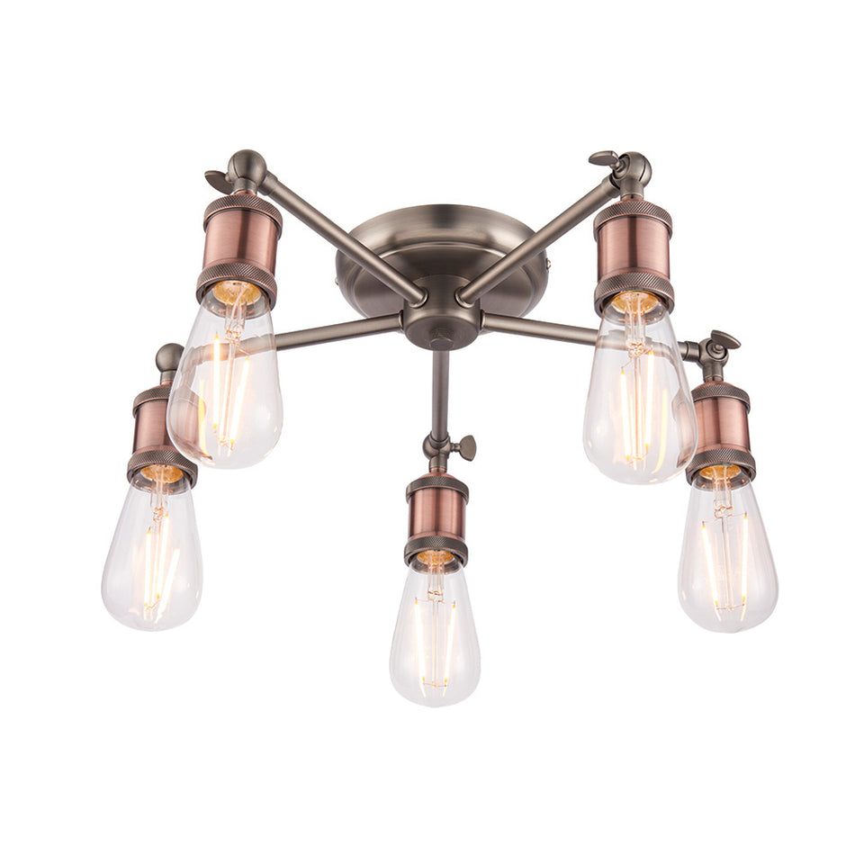 Hal 5lt Semi Flush Light