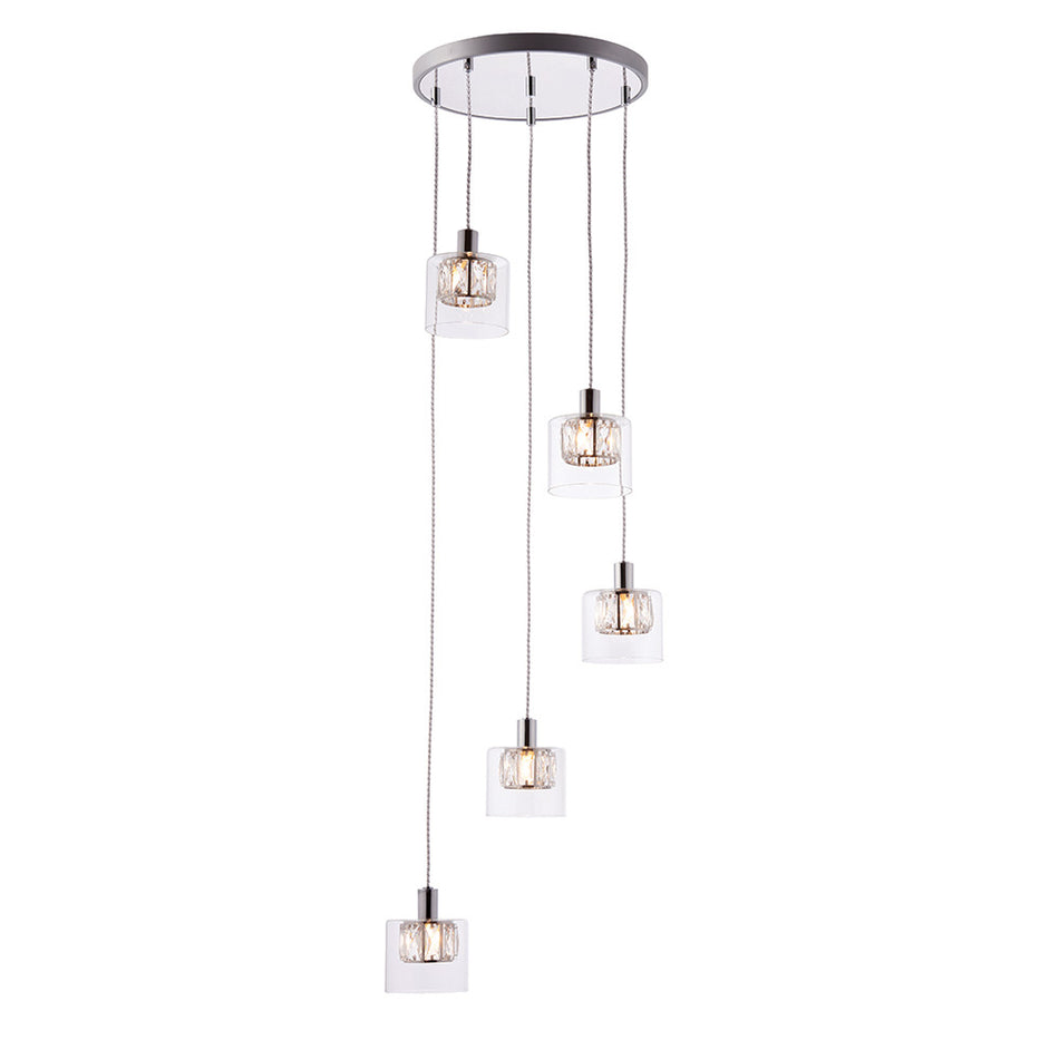 Veron 5lt Pendant Light