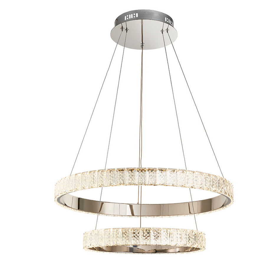 Heavenly 2 Ring Pendant Light