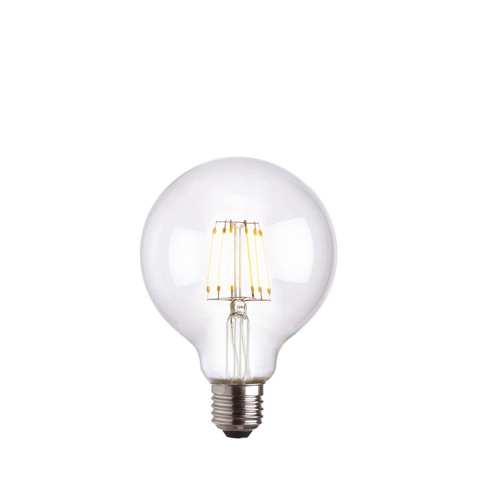 Bulb LED Filament Globe 95mm Dia Light