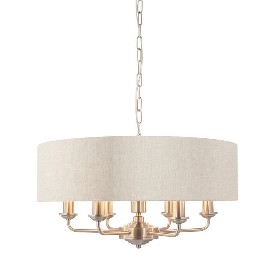 Highclere 6lt Pendant Light