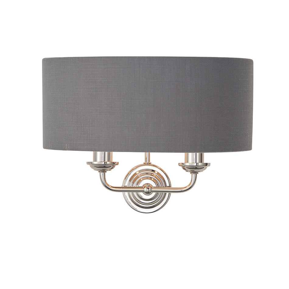 Highclere 2lt Wall Light