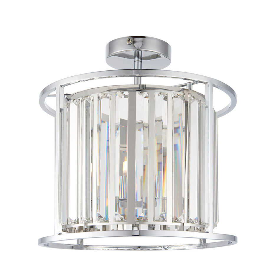 Town 3lt Semi Flush Light