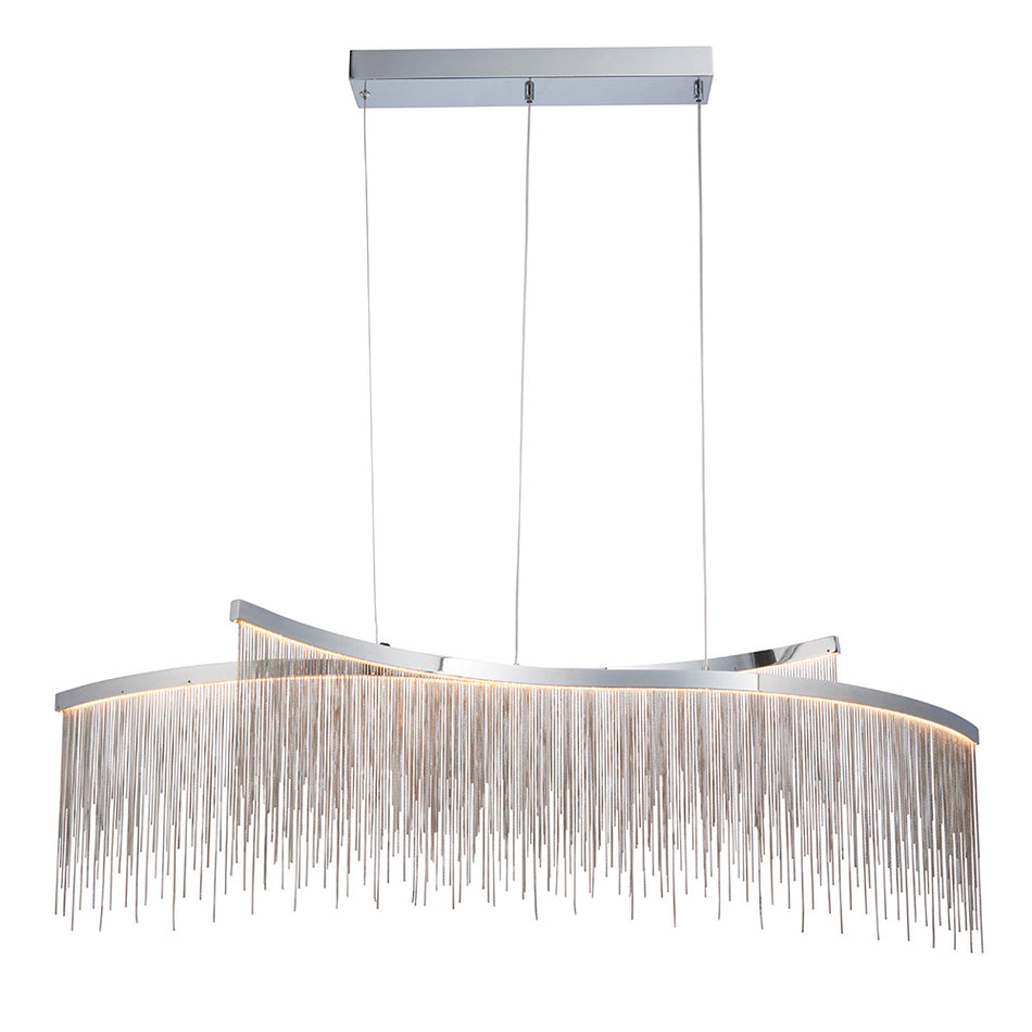 Orpheus Criss Cross 2lt Pendant Light