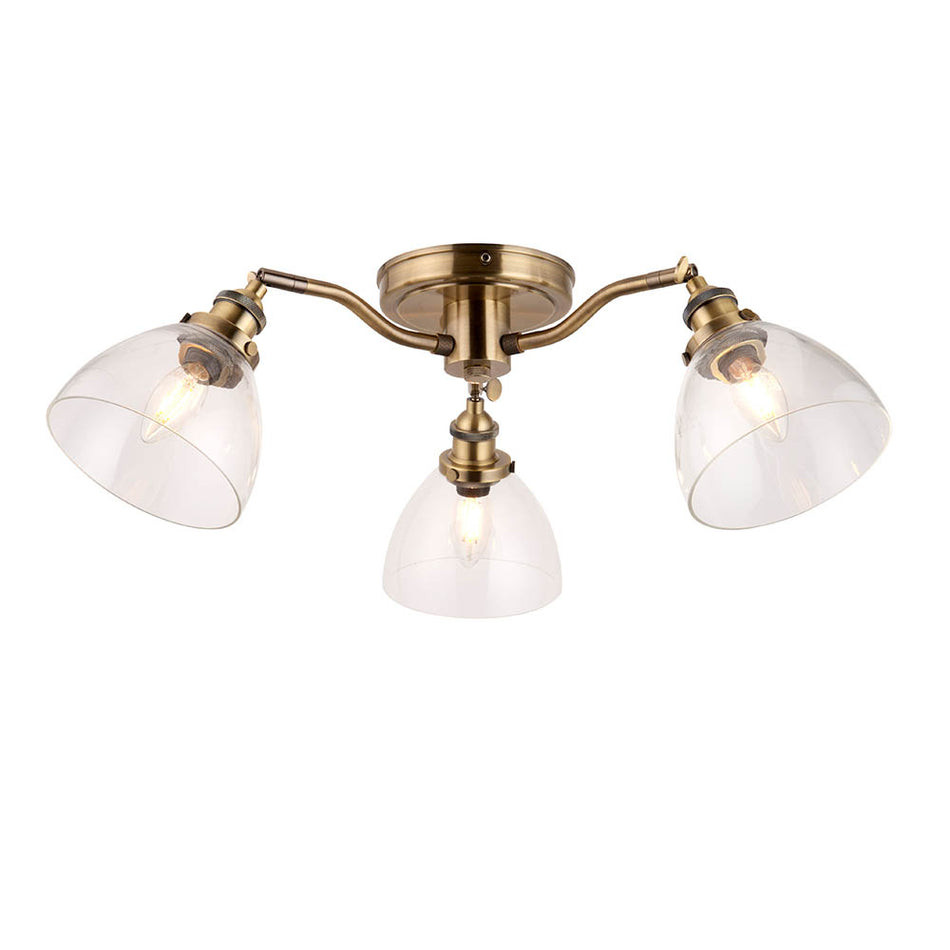 Son of Hans 3lt Semi Flush Light