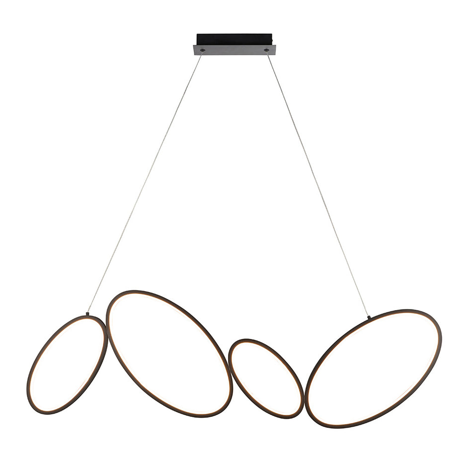 Ellipses 4lt Linear Pendant Light